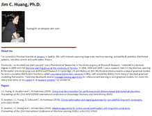Tablet Screenshot of jimhuang.org
